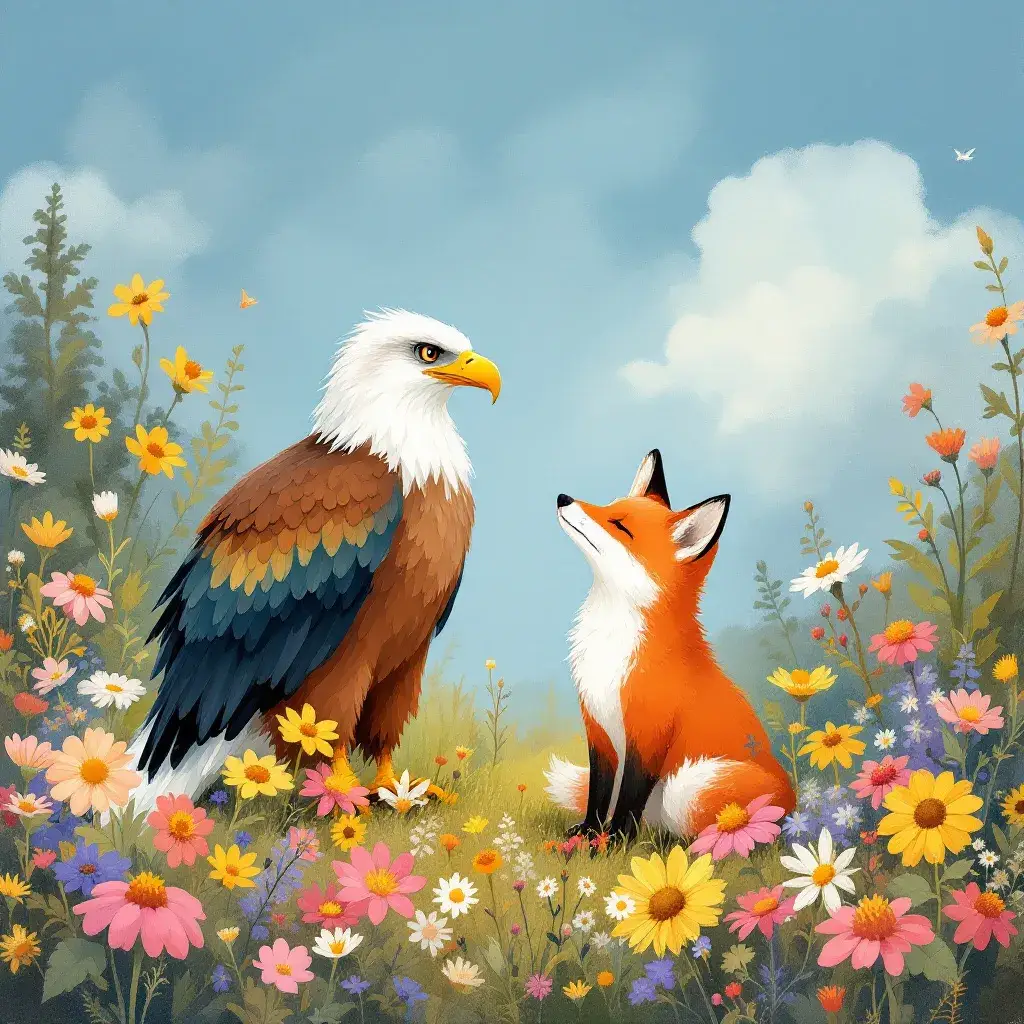EL ÁGUILA Y LA ZORRA