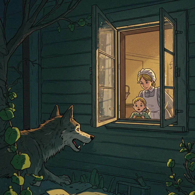 EL LOBO, LA NIÑERA Y EL NIÑO